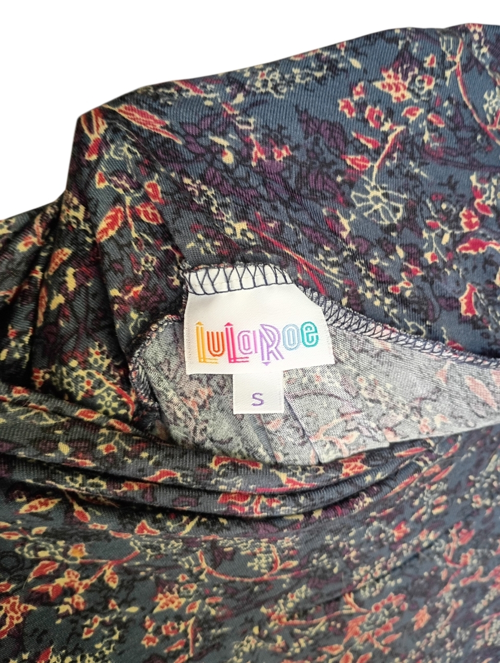 ❤️ NWT LulaRoe Floral Maxi Skirt Size Small - Picture 5 of 6